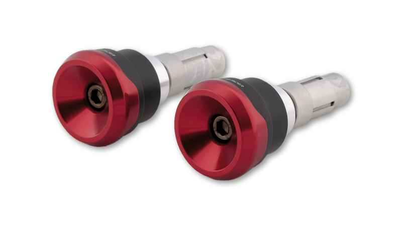 HIGHSIDER pro Akron-LS stuurgewichten rood (paar)