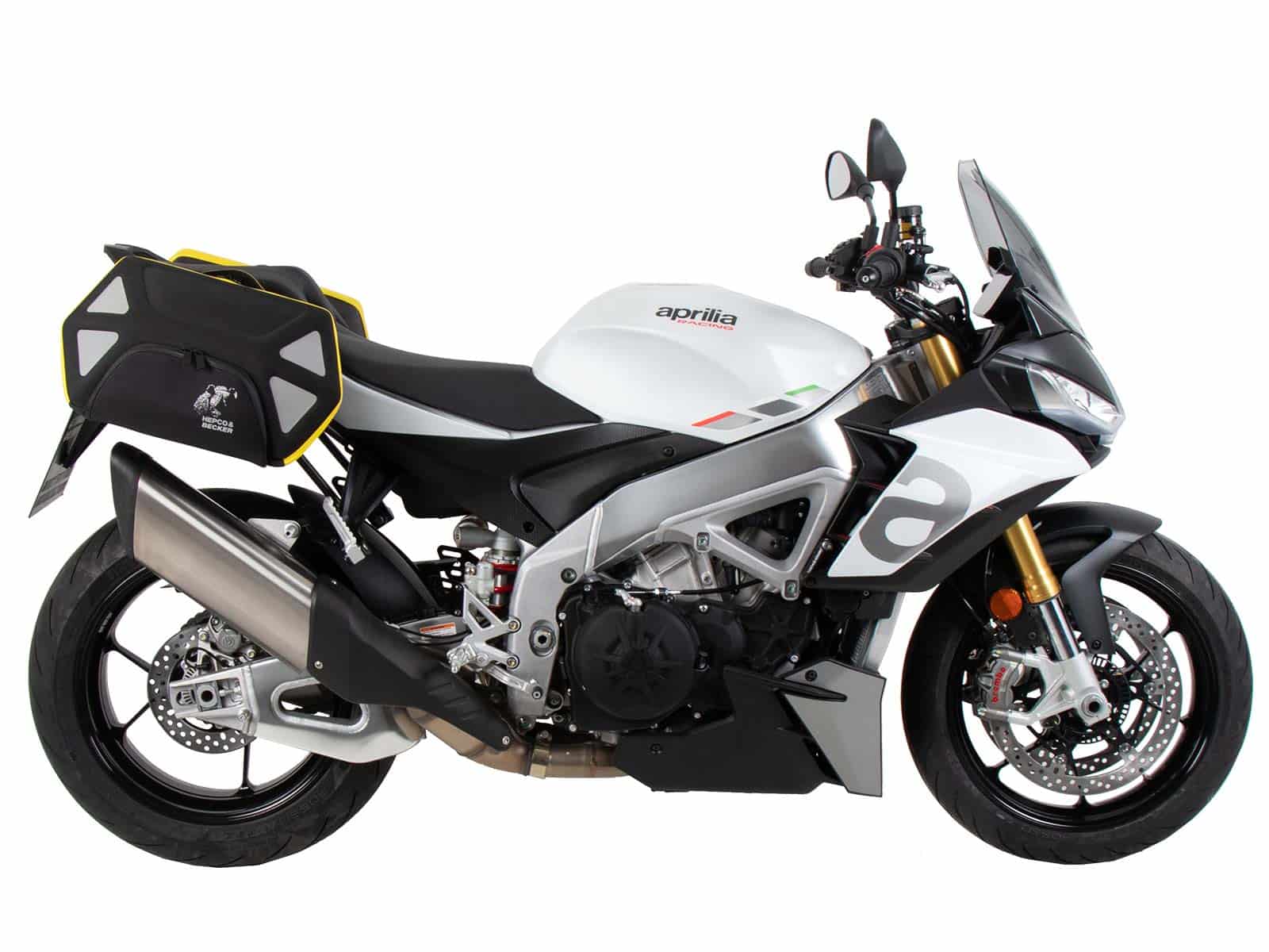 C-Bow zijdrager zwart voor Aprilia Tuono V4 (21-24) Hepco & Becker