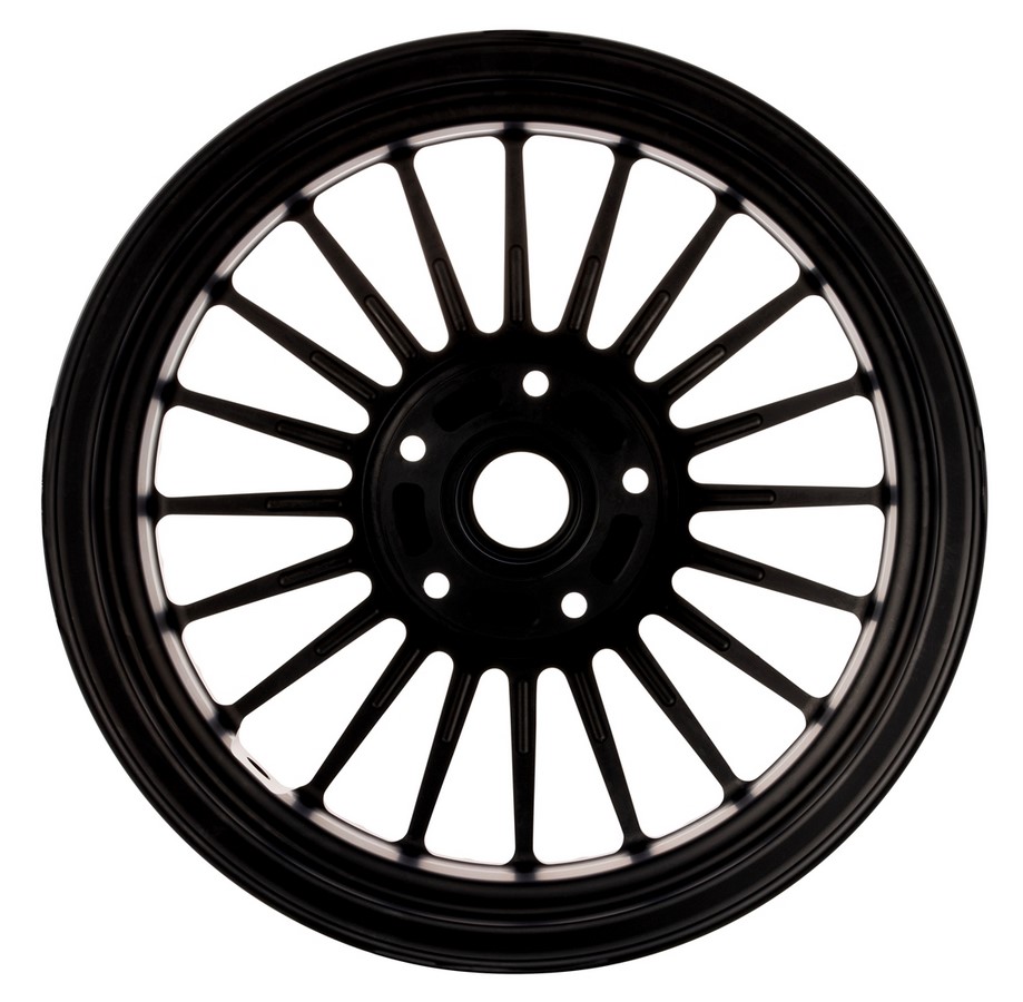 Velg Sport Classic voor/achter voor Vespa GTS/GTS Super/GTV/GT/946 125-300ccm, zwart mat