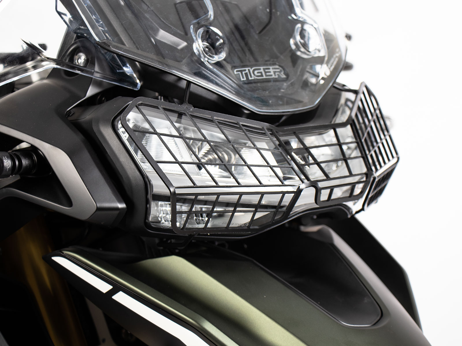 Lampbeschermrooster voor Triumph Tiger 1200 Rally Pro / GT Pro / GT (22-) Hepco & Becker