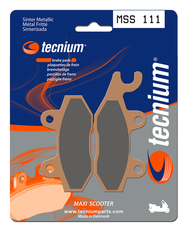 Tecnium Maxi Scooter gesinterde metalen remblokken - MSS111