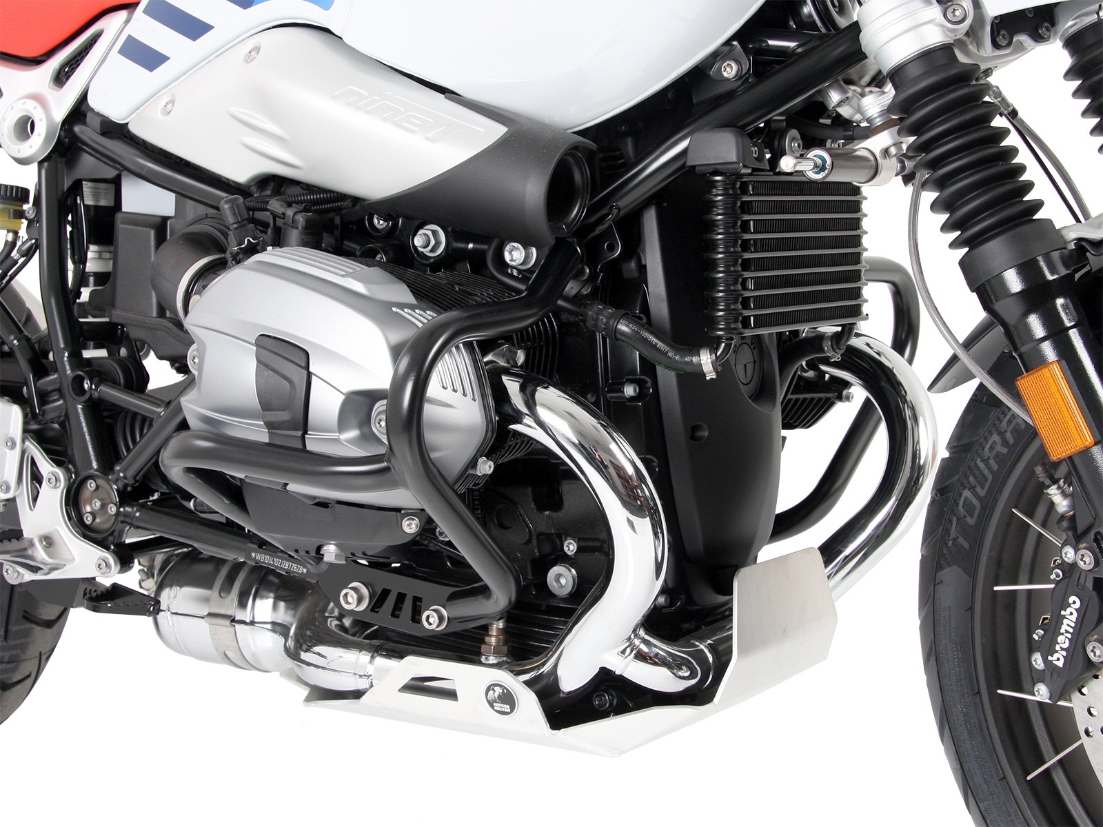 Motorbeschermer zwart voor BMW R nineT Urban G/S (17-23)Hepco & Becker