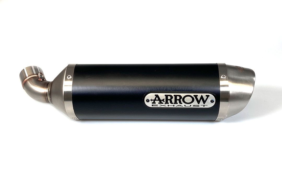 ARROW uitlaat DARK STREET THUNDER voor Ducati Monster 696 / 796 / 1100 2008-2014