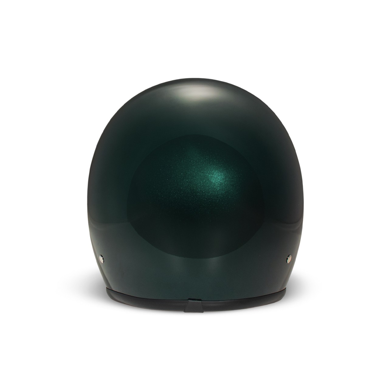 DMD jethelm Retro, groen, glitter, diepgroen, glasvezel, ECE 22.06