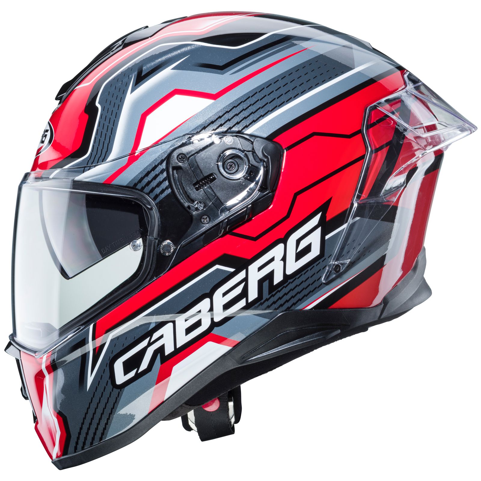 Caberg Helm Drift Evo LB29, zwart/antraciet-rood