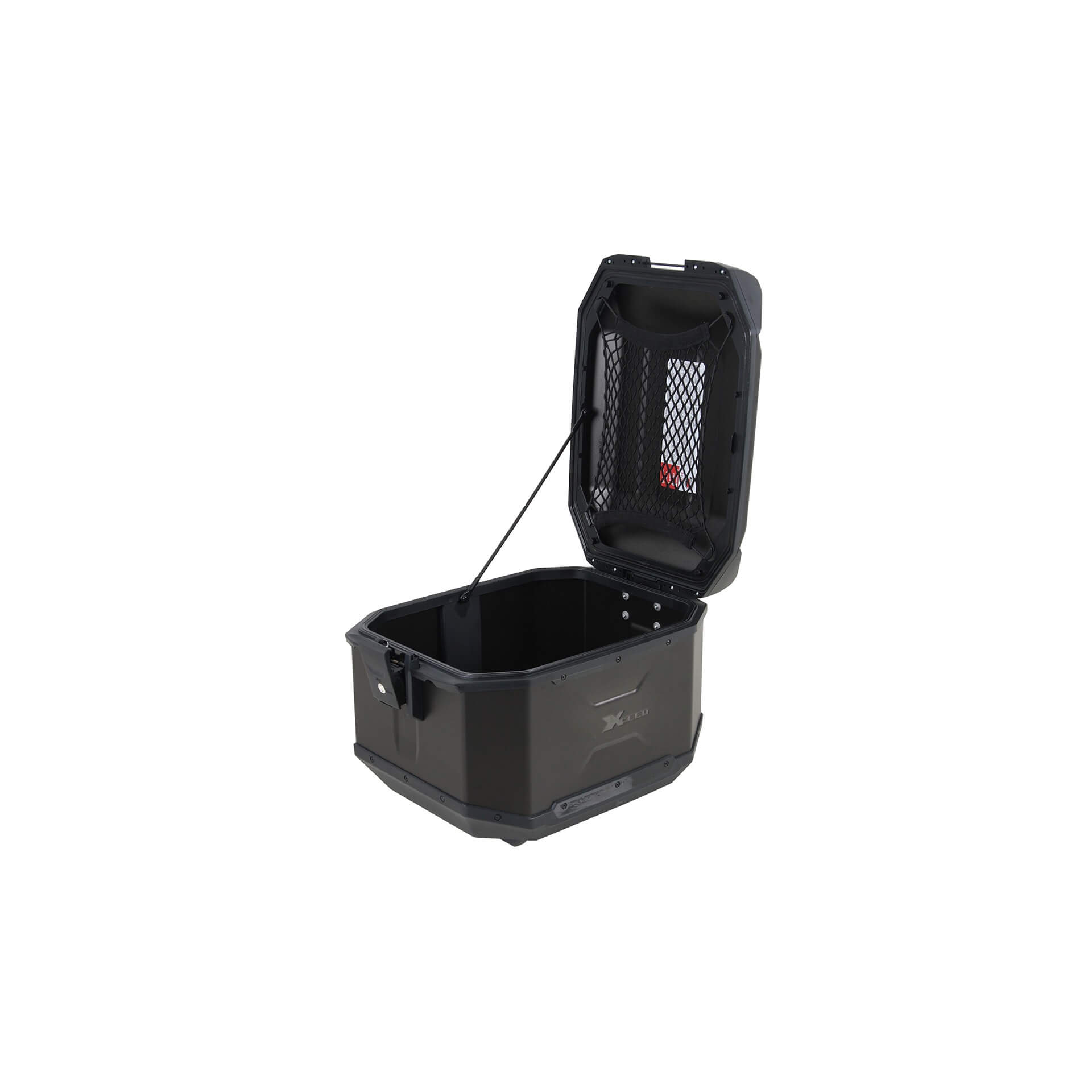 Alu Topcase Xceed 45 liter Aluminium zwart