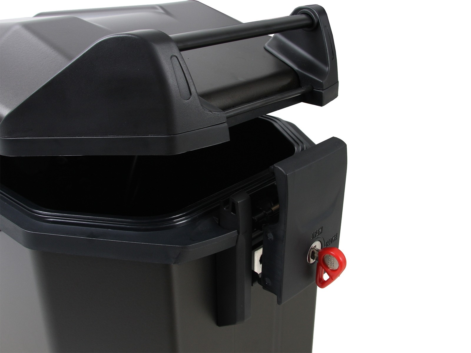 Xceed zijkoffer 38 liter Jet Zwart Hepco & Becker