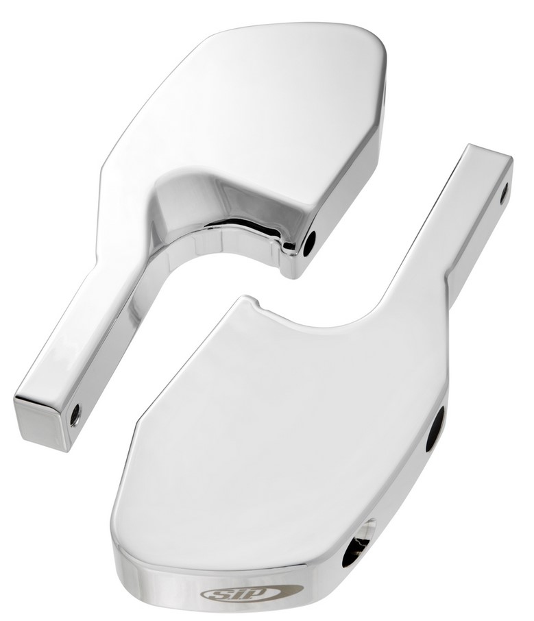 Voetsteun adapter achterbank voor Vespa GTS/GTS Super/GTV/GT 60/GT/GT L 125-300ccm, chroom