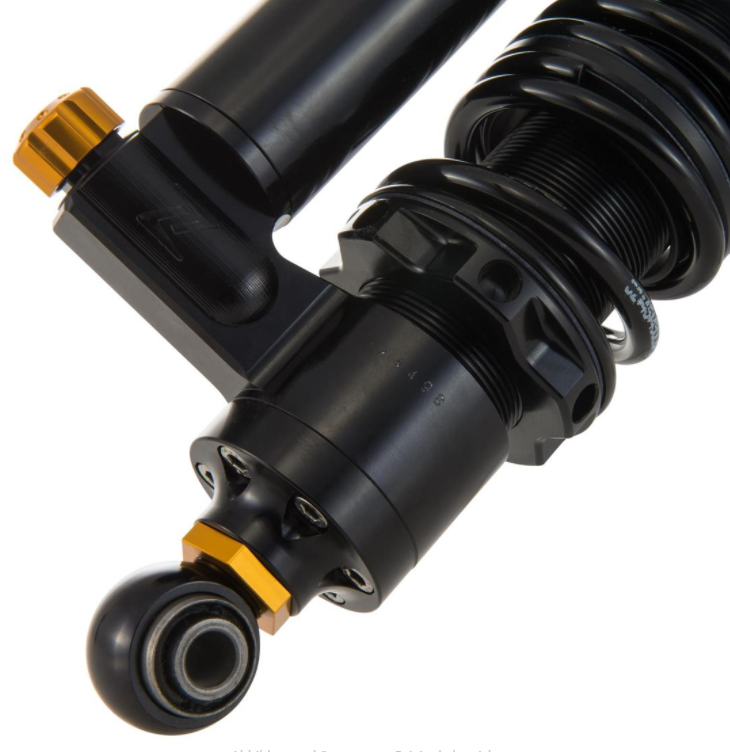 Schokdemper "Black Edition", achter voor Vespa Primavera/Sprint 125-150cc ('14-), zwart