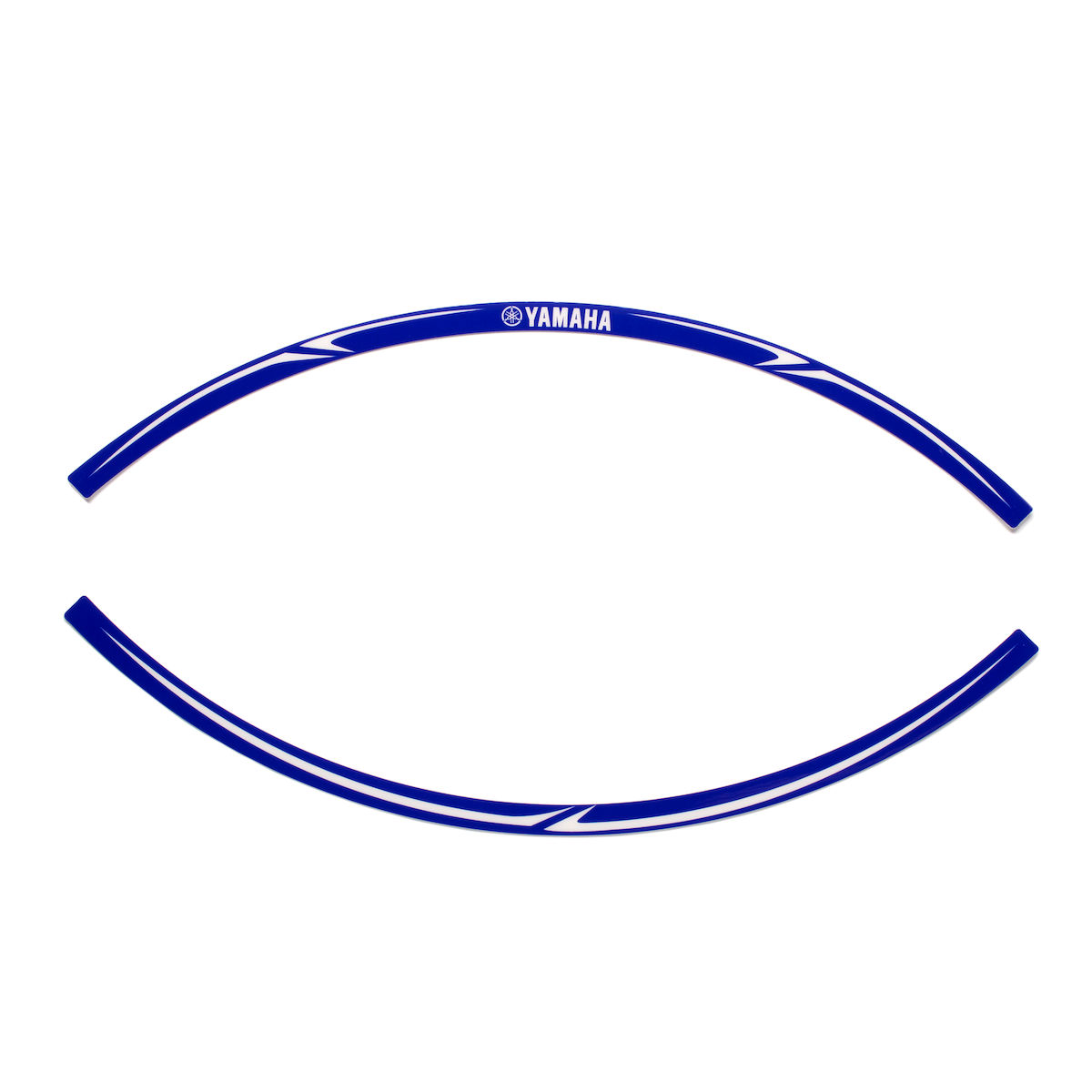 Yamaha velgsticker blauw