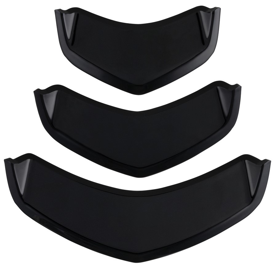 Cascade inzetstuk voor Vespa GTS/GTS Super/GTV HPE 125-300cc ('19-22), glanzend zwart