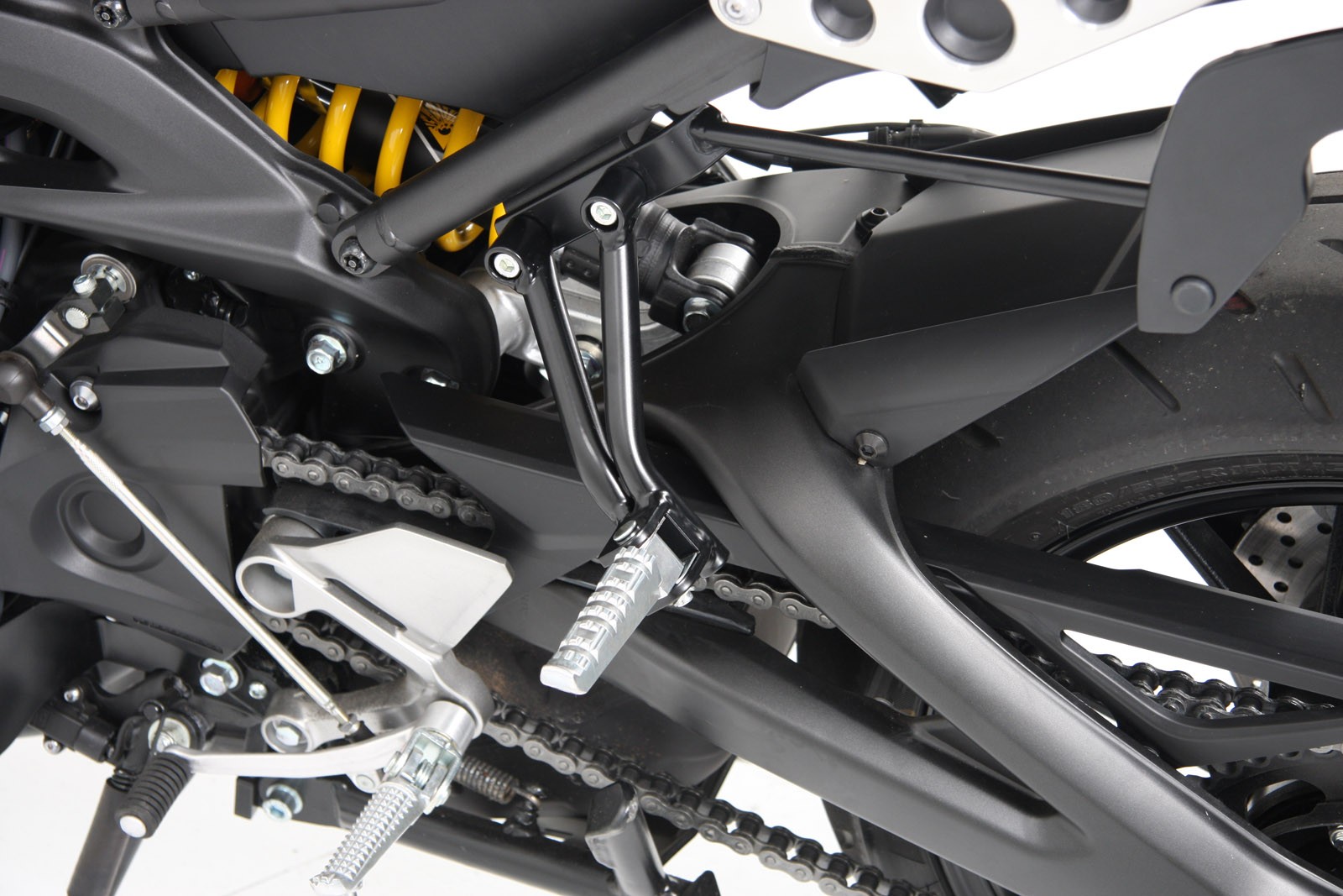 Pillion voetsteun verlagingset voor XSR 900 (Bj.16-) Hepco & Becker