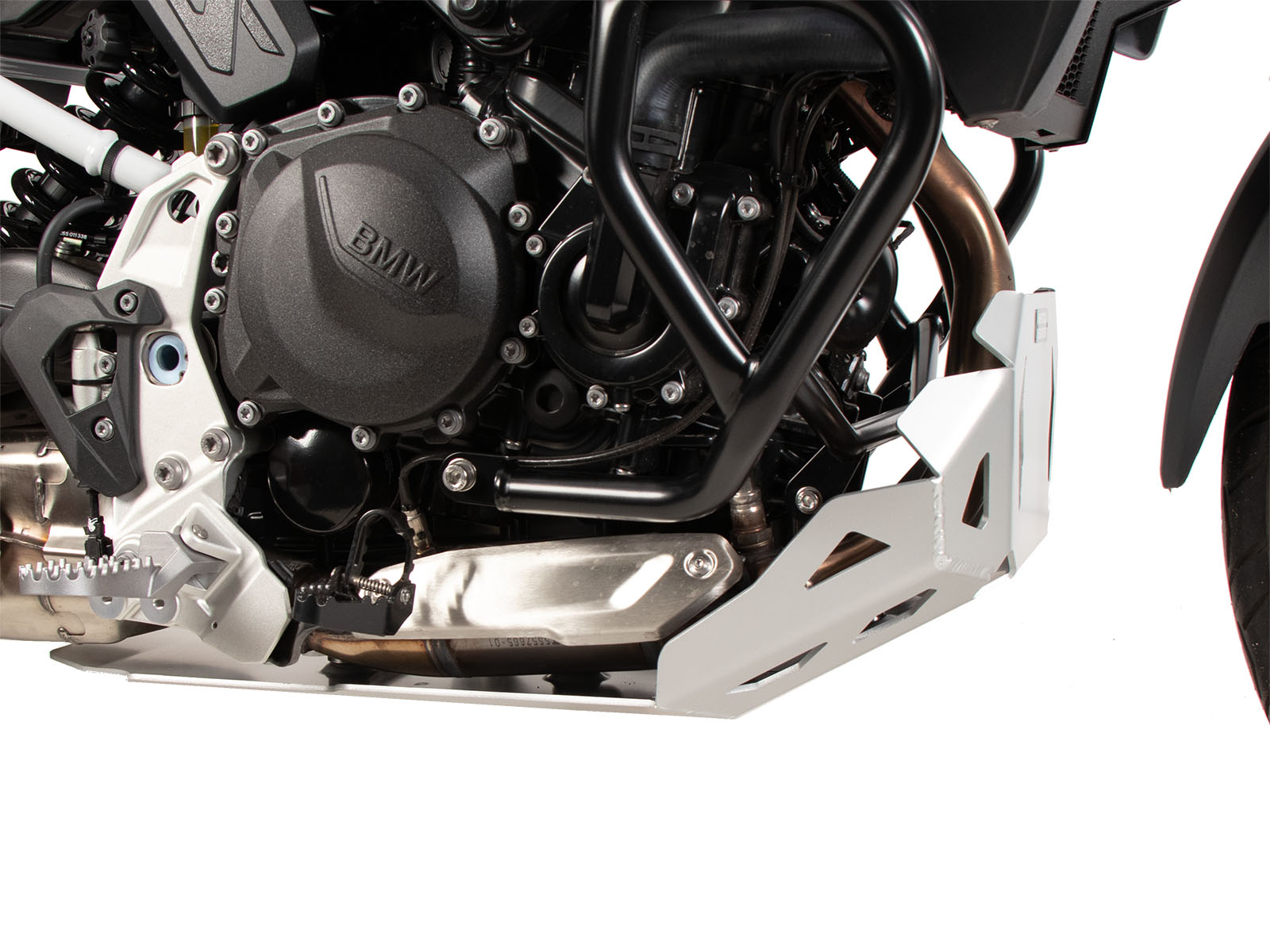 Aluminium motorbeschermplaat voor BMW F 800 GS (24-) Hepco & Becker