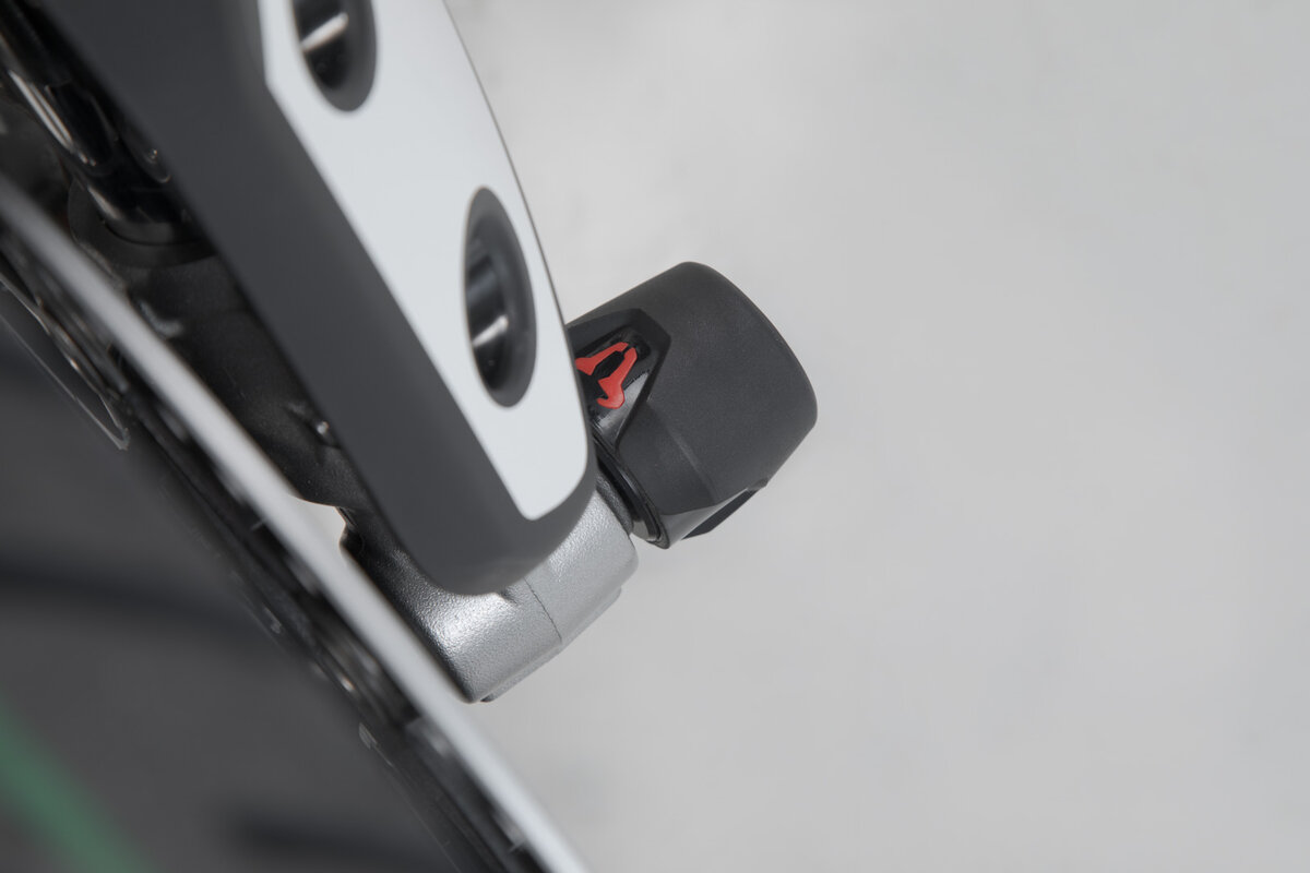 SW-Motech Crashpad kit voor vooras zwart voor Honda, Triumph, Yamaha modellen - SW Motech