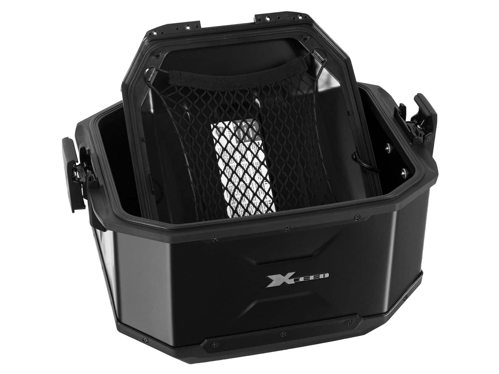 Xceed aluminium topkoffer 45 liter zwart Hepco & Becker