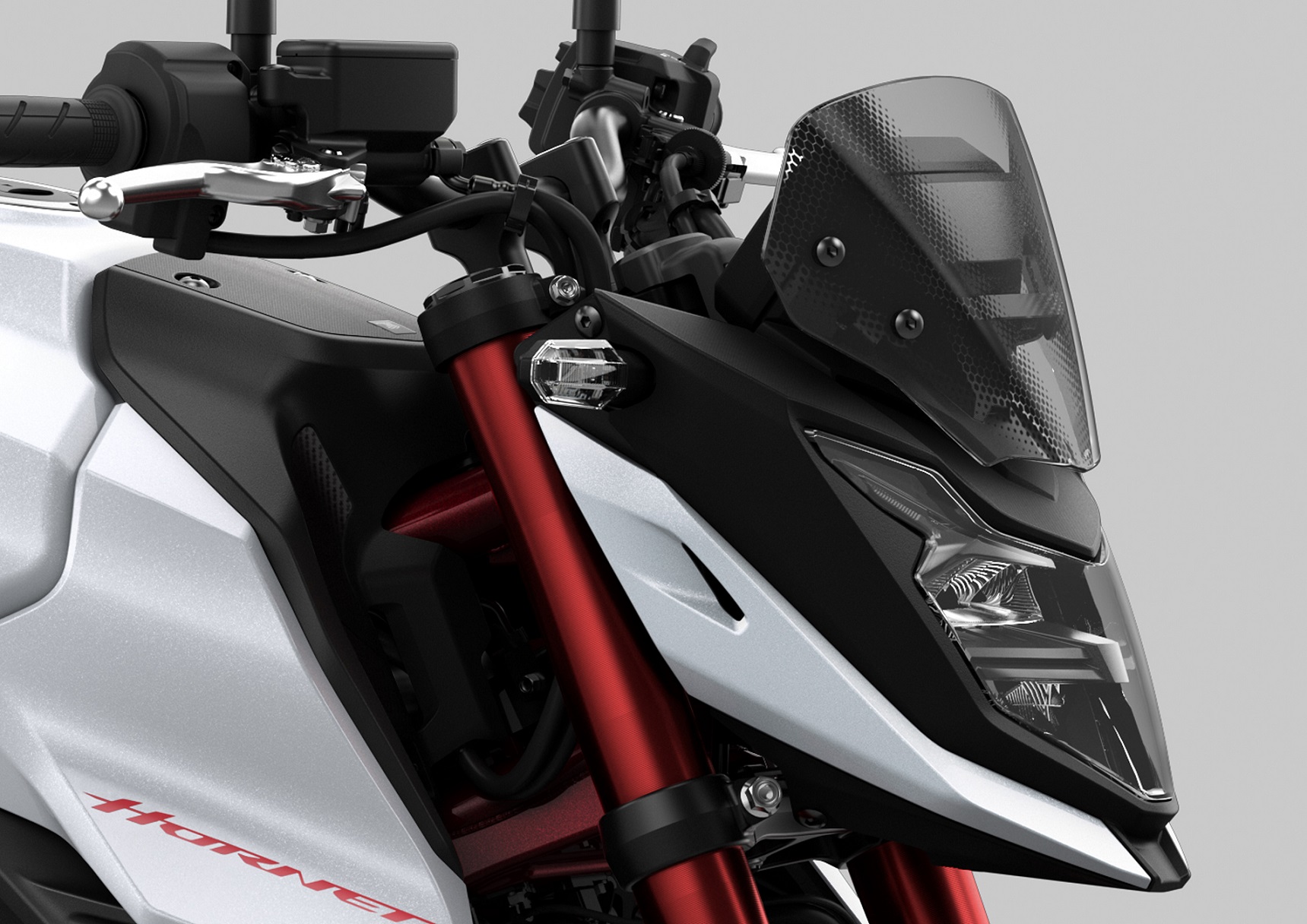 Klein windscherm / winddeflector getint voor Honda CB 750 Hornet (23-) Origineel
