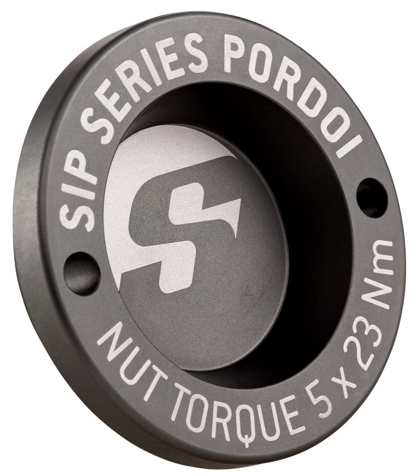 Stofhoes 12" velg vooraan voor Vespa GTS/GTS Super/GTV/GT 125-300ccm, mat grijs