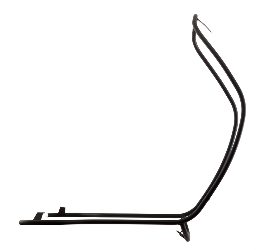 Valbeugel beenschild voor Vespa Primavera /Sprint 50-150cc, mat zwart
