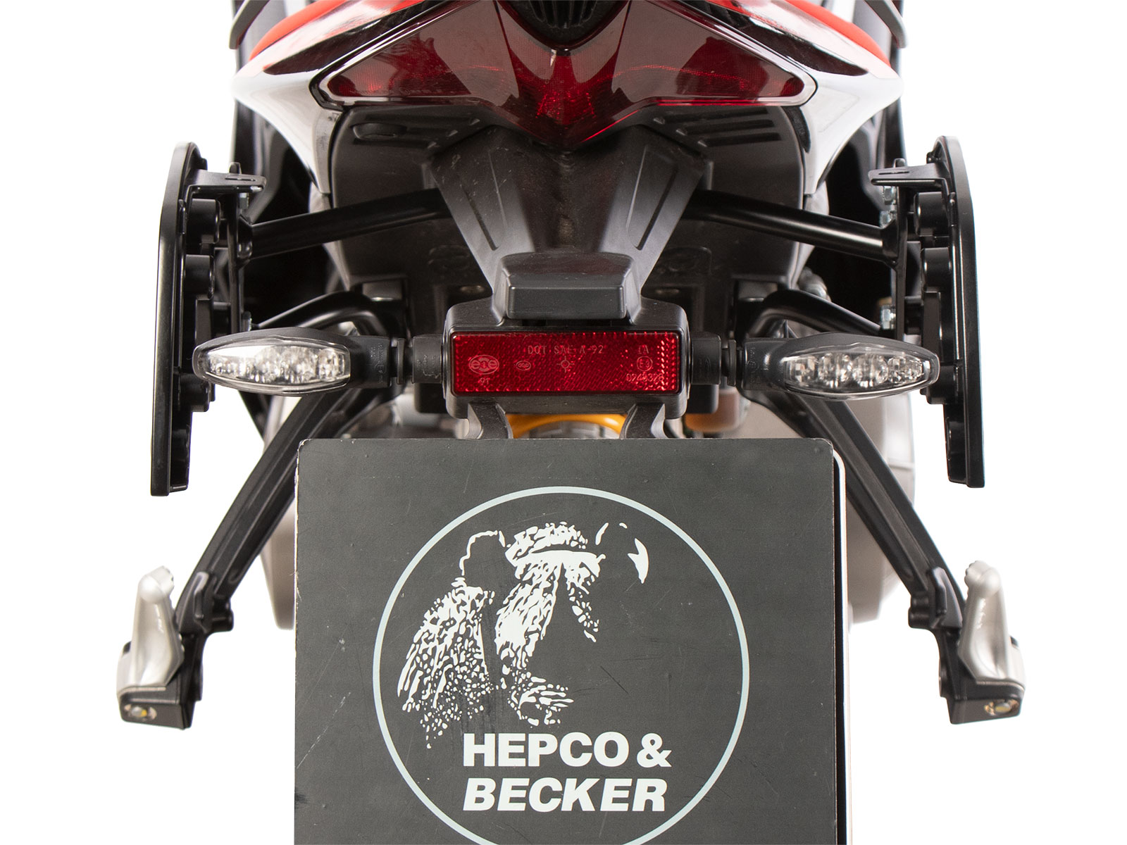 C-Bow zijdrager zwart voor Aprilia RS 660 / Factory (25-) Hepco & Becker