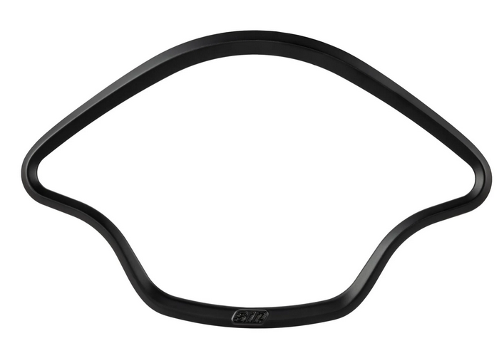 Decoratieve ring snelheidsmeter voor Vespa Primavera/Sprint/Elettrica 50-150ccm 2T/4T AC, mat zwart