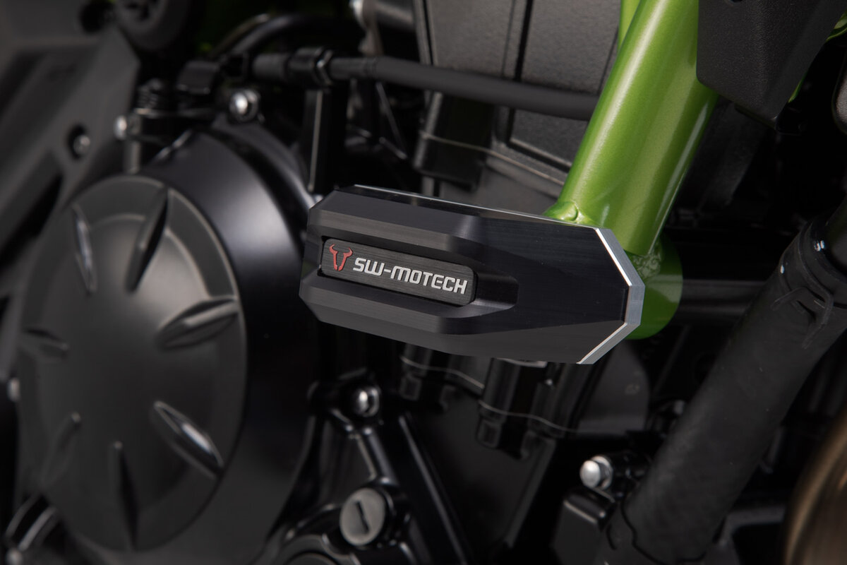 SW-Motech crashpad kit zwart voor Kawasaki Z 650 /RS /S