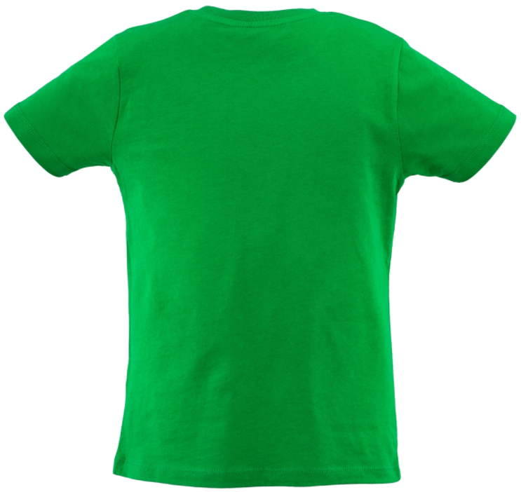 Kinder-T-shirt "Looong Run", groen