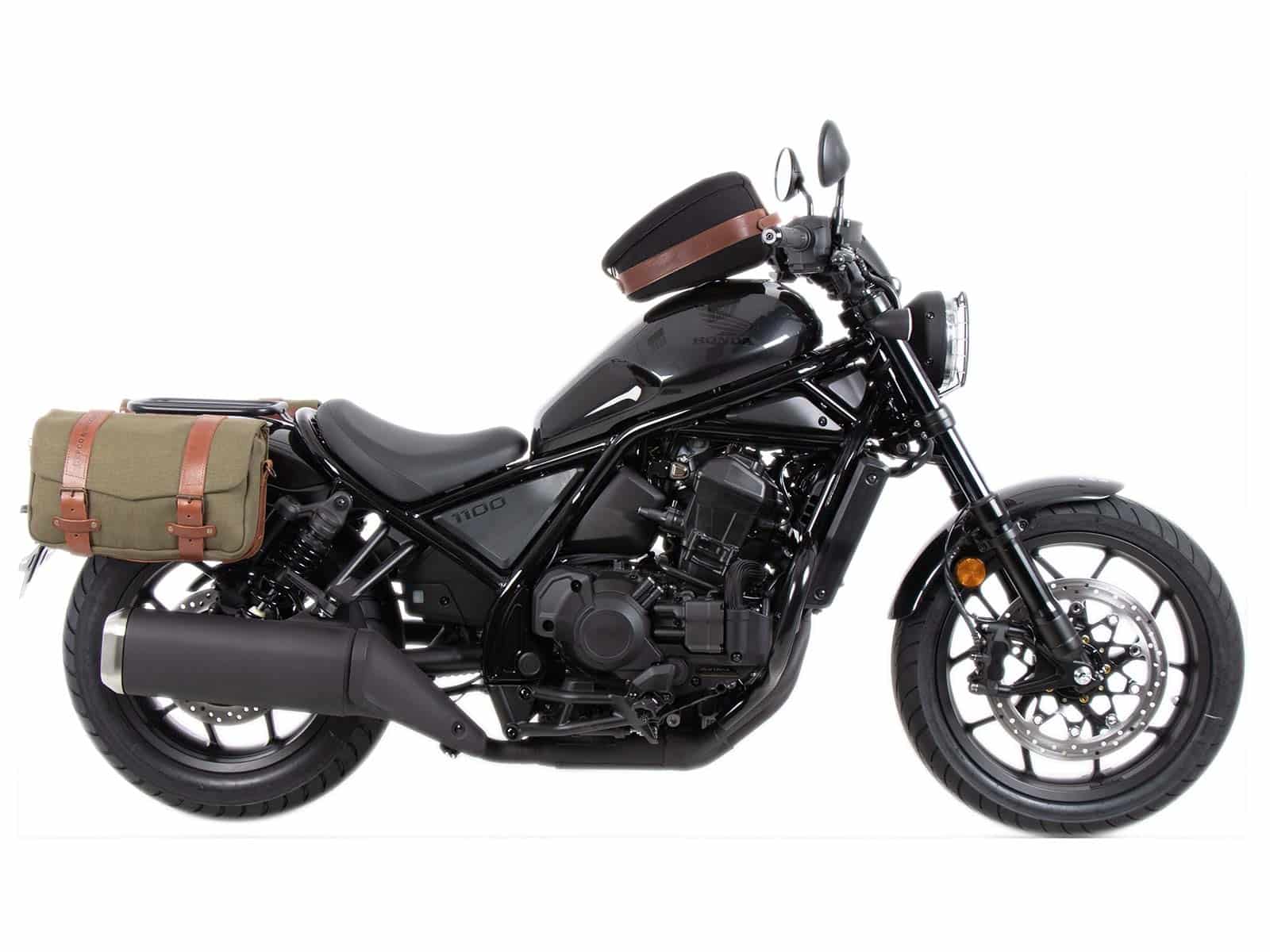 C-Bow zijdrager zwart voor Honda CMX 1100 Rebel /DCT (21-24) Hepco & Becker