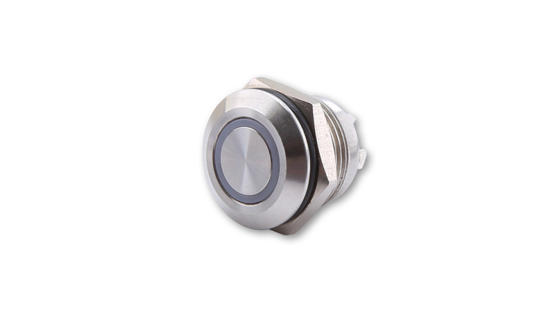 HIGHSIDER pro drukknop Met LED verlichte ring in verschillende kleuren (M12) (1pc)