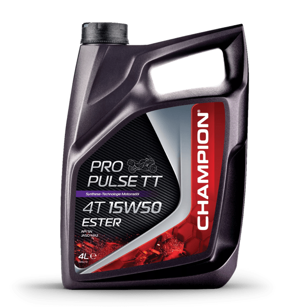 CHAMPION® Pro Pulse TT 4T 15W-50 Ester motorolie - 4 liter