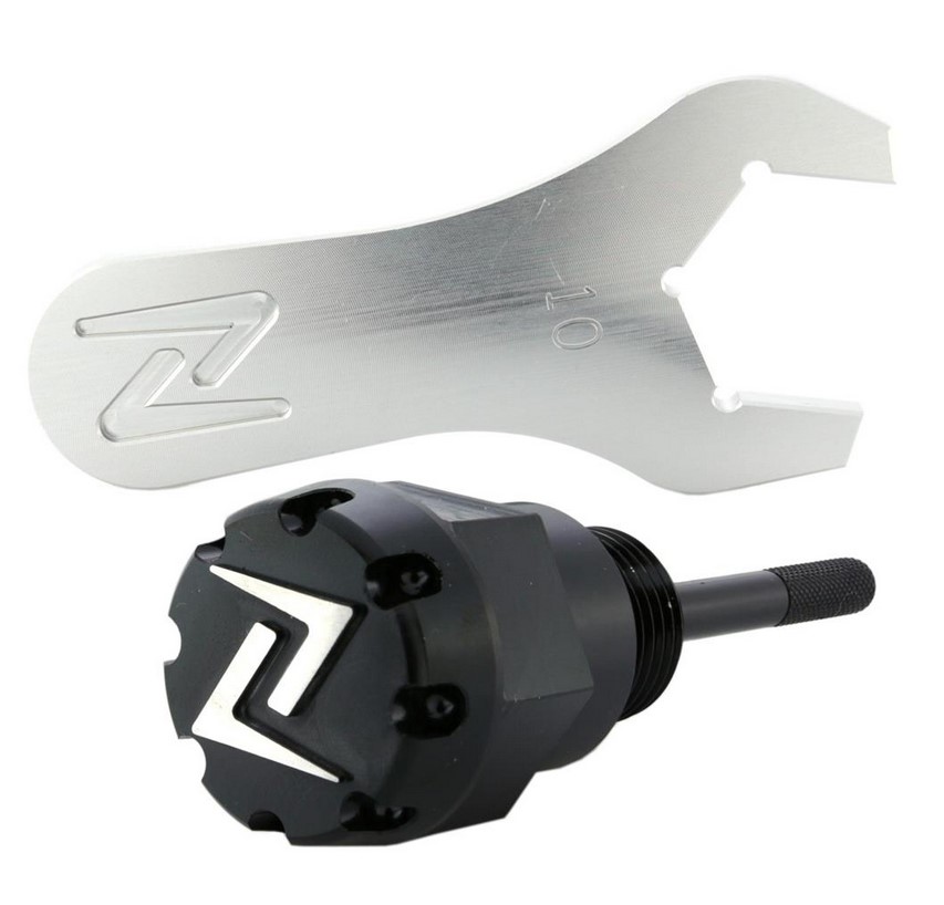 Olievulplug motorolie voor Vespa, zwart