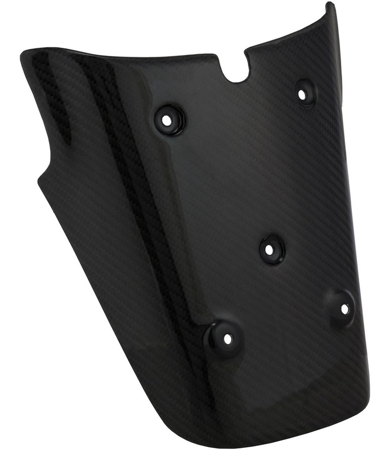 Nummerplaathouder achteraan voor Vespa GTS/GTS Super/GTV 125-300cc (-'13), Carbon