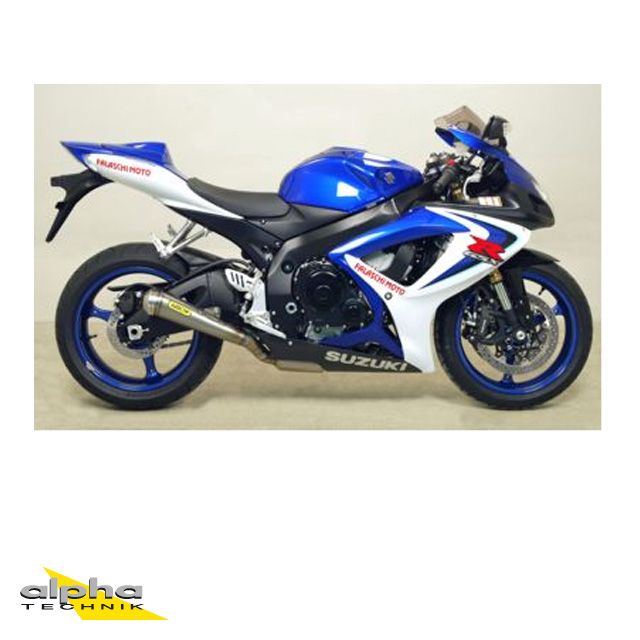 ARROW PRO-RACING uitlaat voor GSX-R600 / GSXR750 2006-2007, roestvrij staal