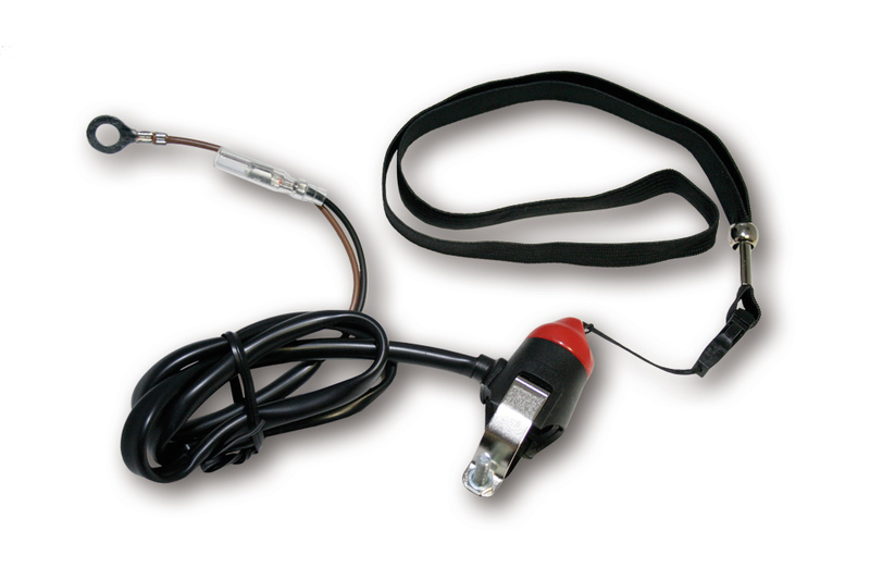 HIGHSIDER slimme noodstopschakelaar universeel, met magnetisch circuit + rubberen band, normaal open type, waterdicht