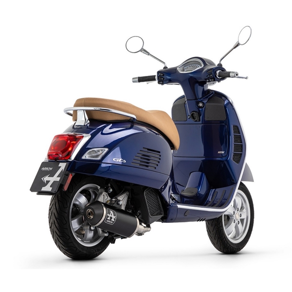 Race-uitlaat ARROW Urban voor Vespa GTS/GTS Super 125cc 4T LC iGet (`20-22)