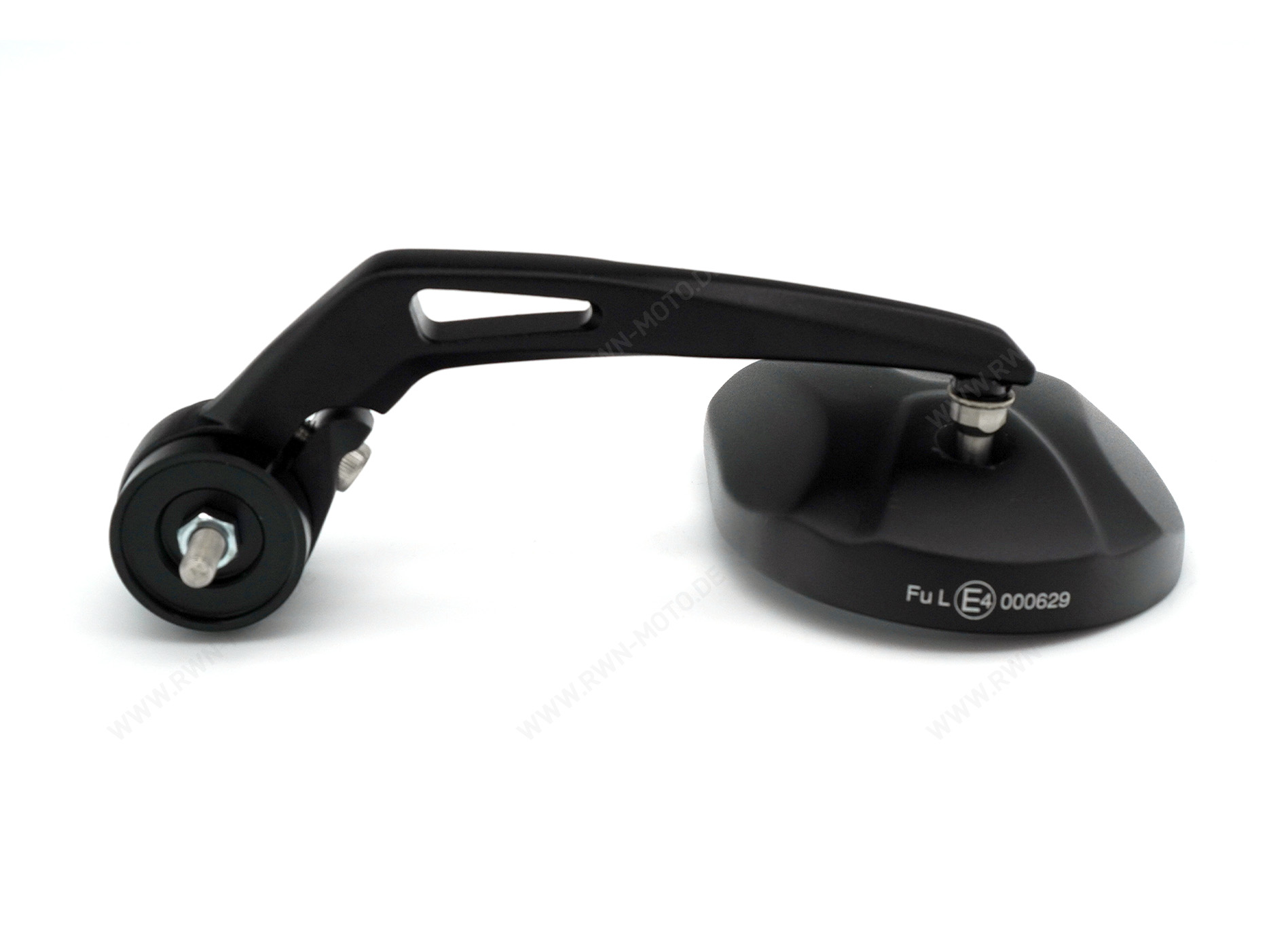 Bar end spiegel, zwart voor Moto Guzzi V7 850 2021-