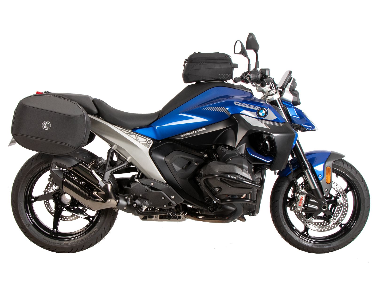 C-Bow zijdrager zwart voor BMW R 1300 R (25-) Hepco & Becker