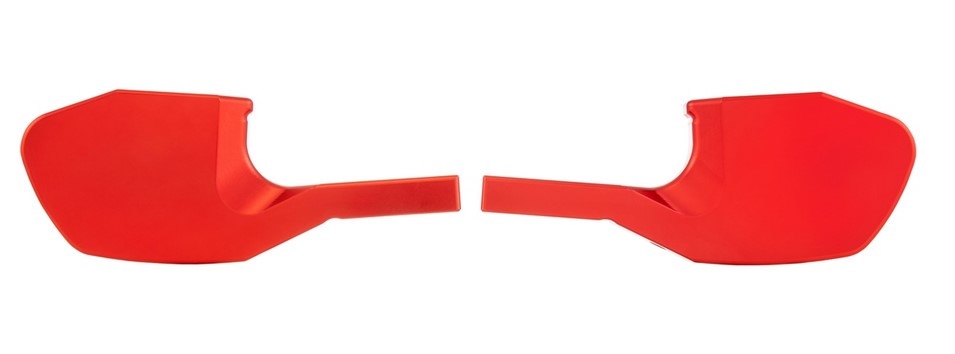 Voetsteun adapter achterbank voor Vespa GTS/GTS Super/GTV/GT 60/GT/GT L 125-300cc, rood
