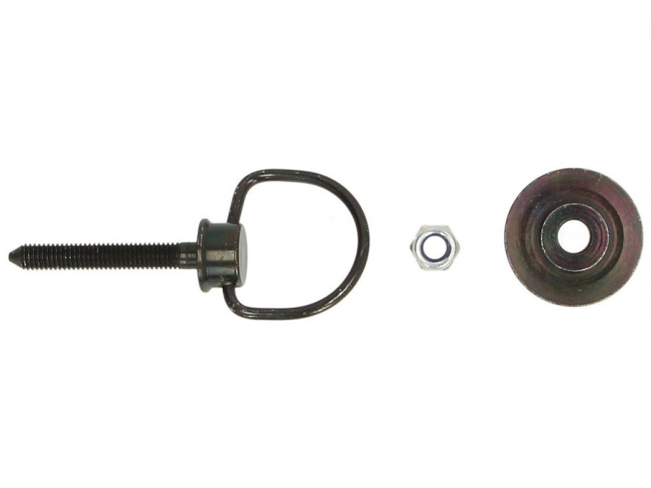 Originele chromen bagagedrager achter voor Vespa PX