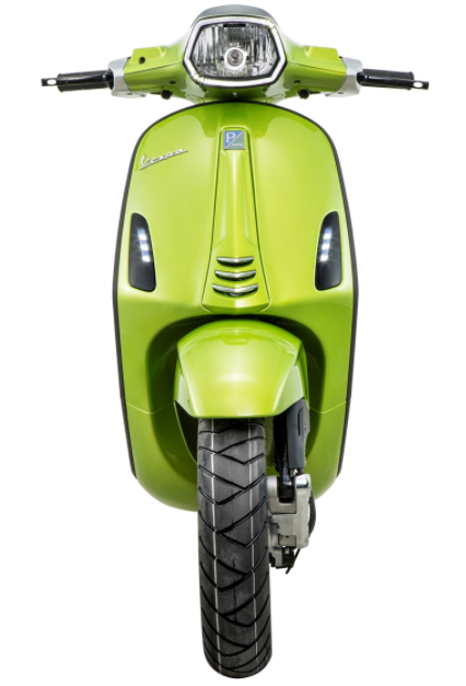 Lamp ring zwart glimmend LED licht voor Vespa Sprint 50ccm 2T/4T ('13-'18)