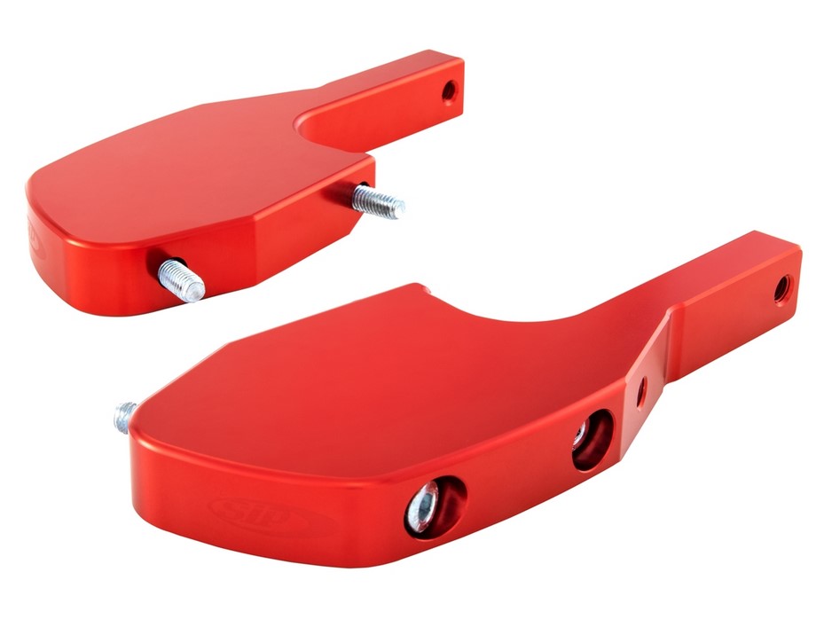 Voetsteun adapter achterbank voor Vespa GTS/GTS Super/GTV/GT 60/GT/GT L 125-300cc, rood