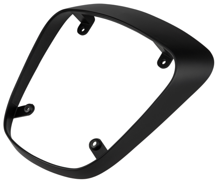 Frame-achterlicht voor Vespa Primavera/Sprint 50-150cc ('18-), zwart mat