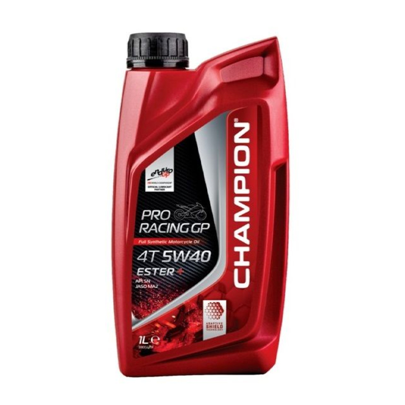 CHAMPION® Proracing GP 4T 5W-40 ESTER + Volsynthetische motorolie - 1 liter
