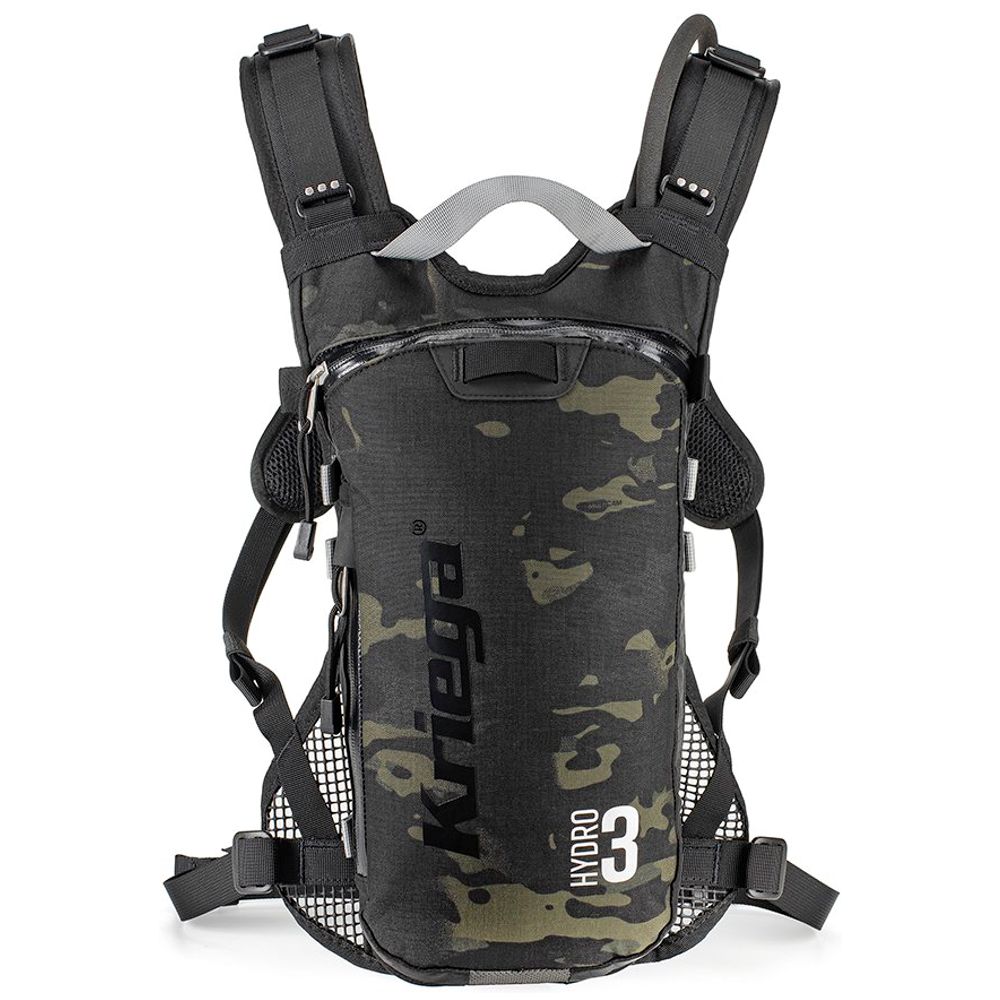 Kriega Hydro-3 rugzak - Multicam Black