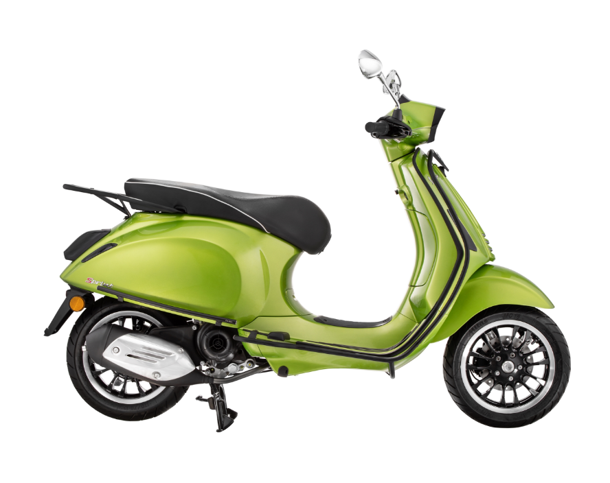 Voorbumper spatbord voor Vespa Primavera/Sprint/Elettrica 50-150ccm, mat zwart