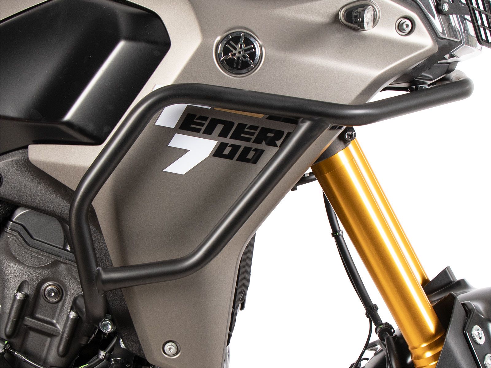 Tankbeschermbeugel zwart voor Yamaha Ténéré 700 (25-) Hepco & Becker