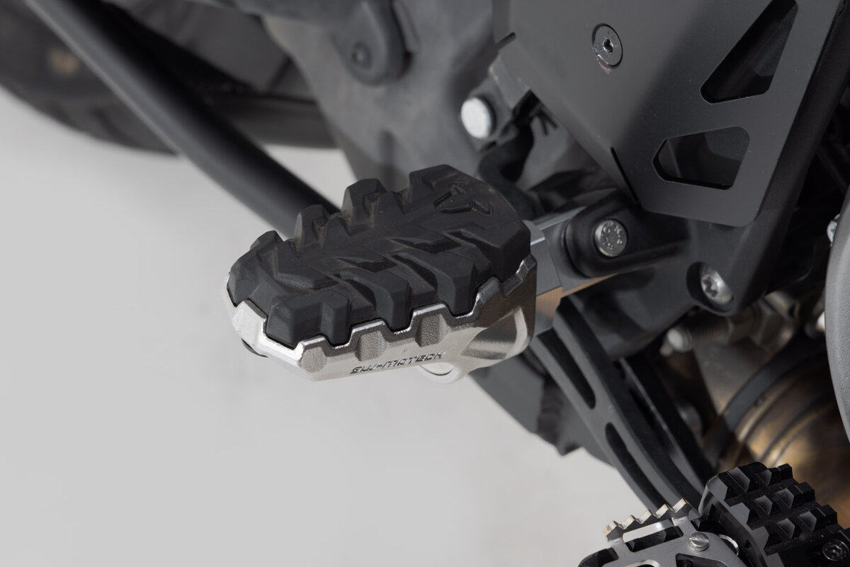 SW-Motech Verstelbare voetsteunen EVO, roestvrij staal, voor Harley Davidson Pan America - SW Motech