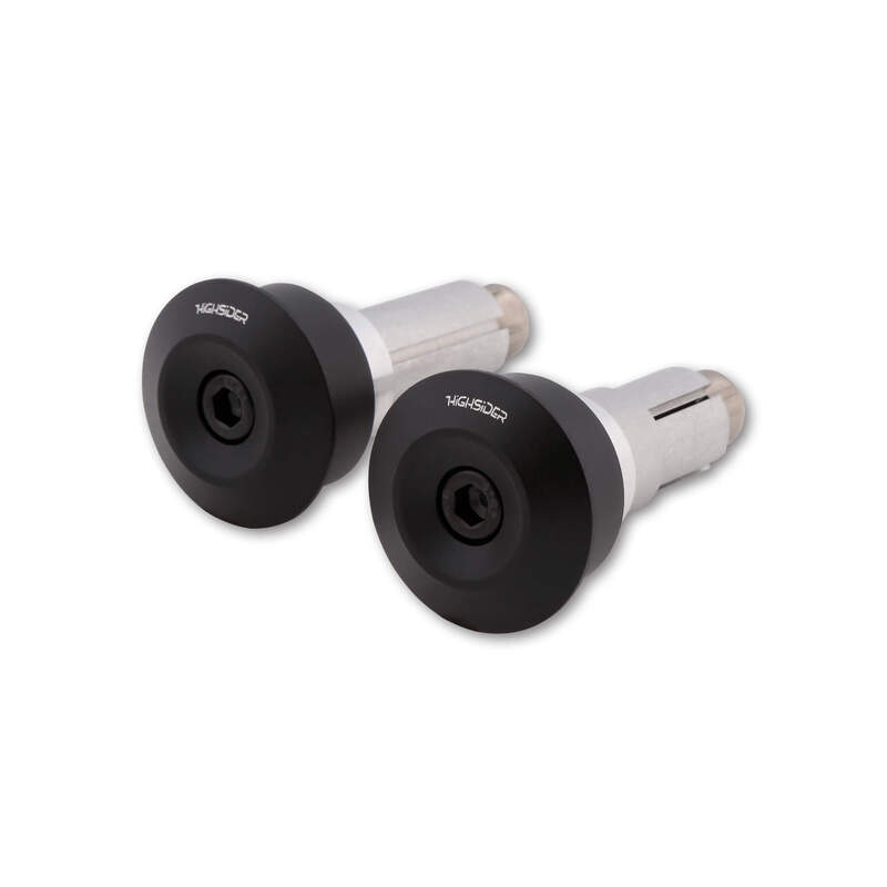 HIGHSIDER pro Dot-Blast stuurgewichten zwart (paar)