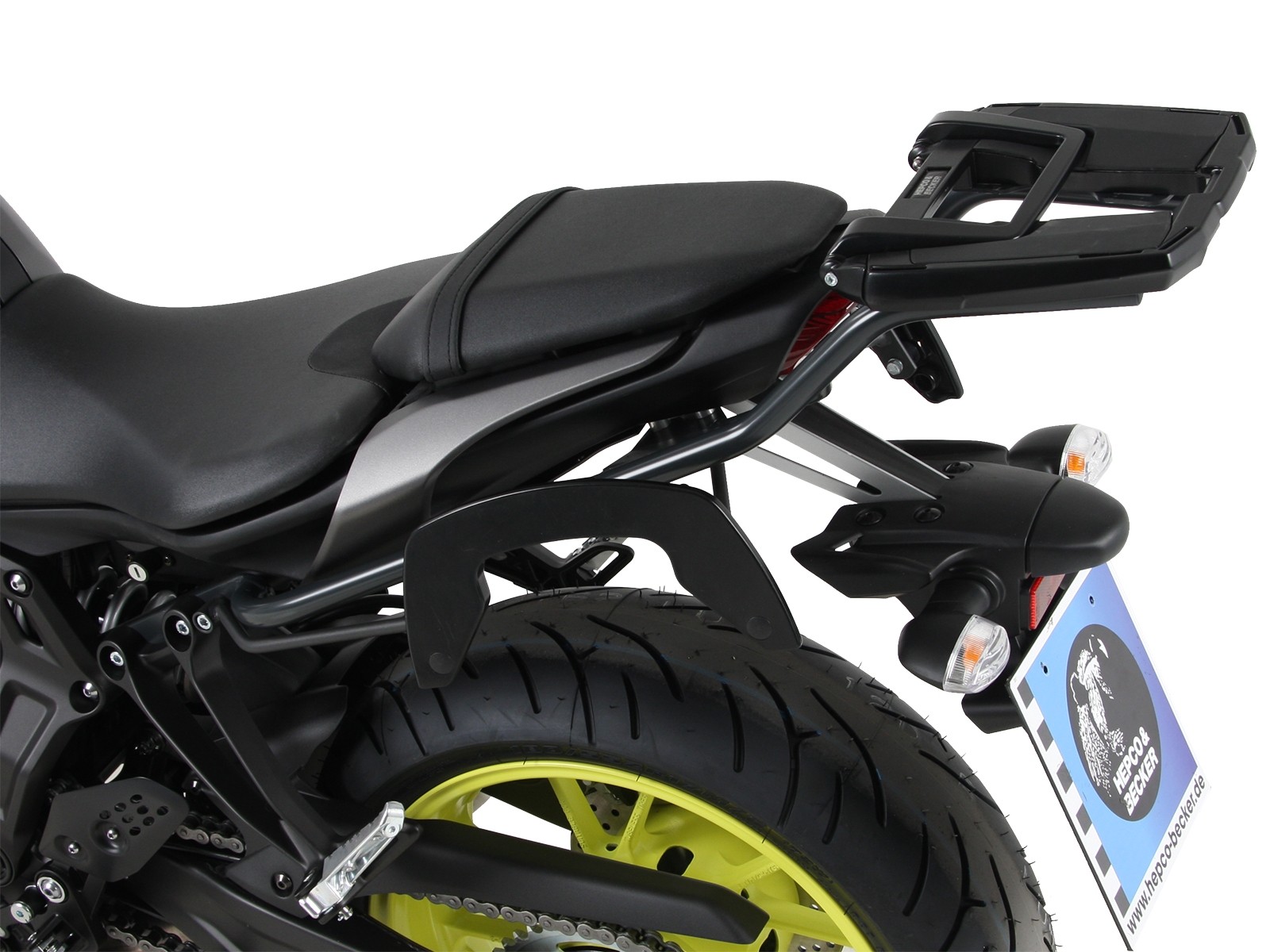 C-Bow zijdrager antraciet voor Yamaha MT-07 (Bj.18-) Hepco & Becker
