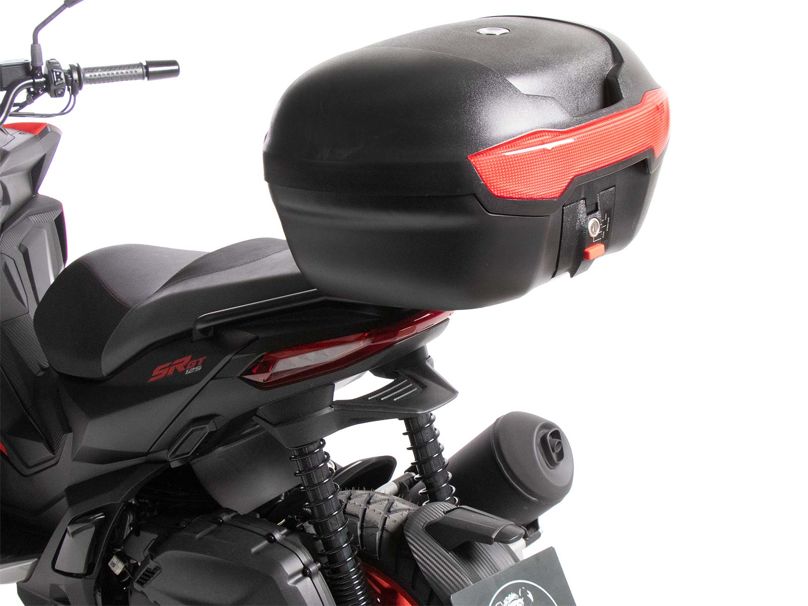 Journey Topcase 40 incl. drager voor Aprilia SR GT 125 / 200 / Sport (22-) Hepco & Becker