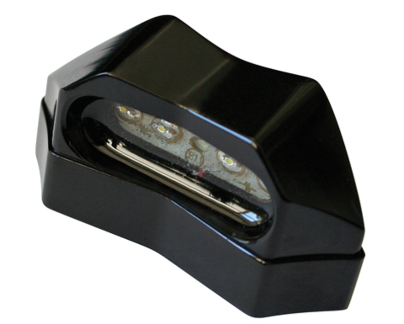 HIGHSIDER slimme LED kentekenplaatverlichting zwart (1pc)